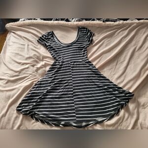Magazine Striped Black and White  Dress Size: XS